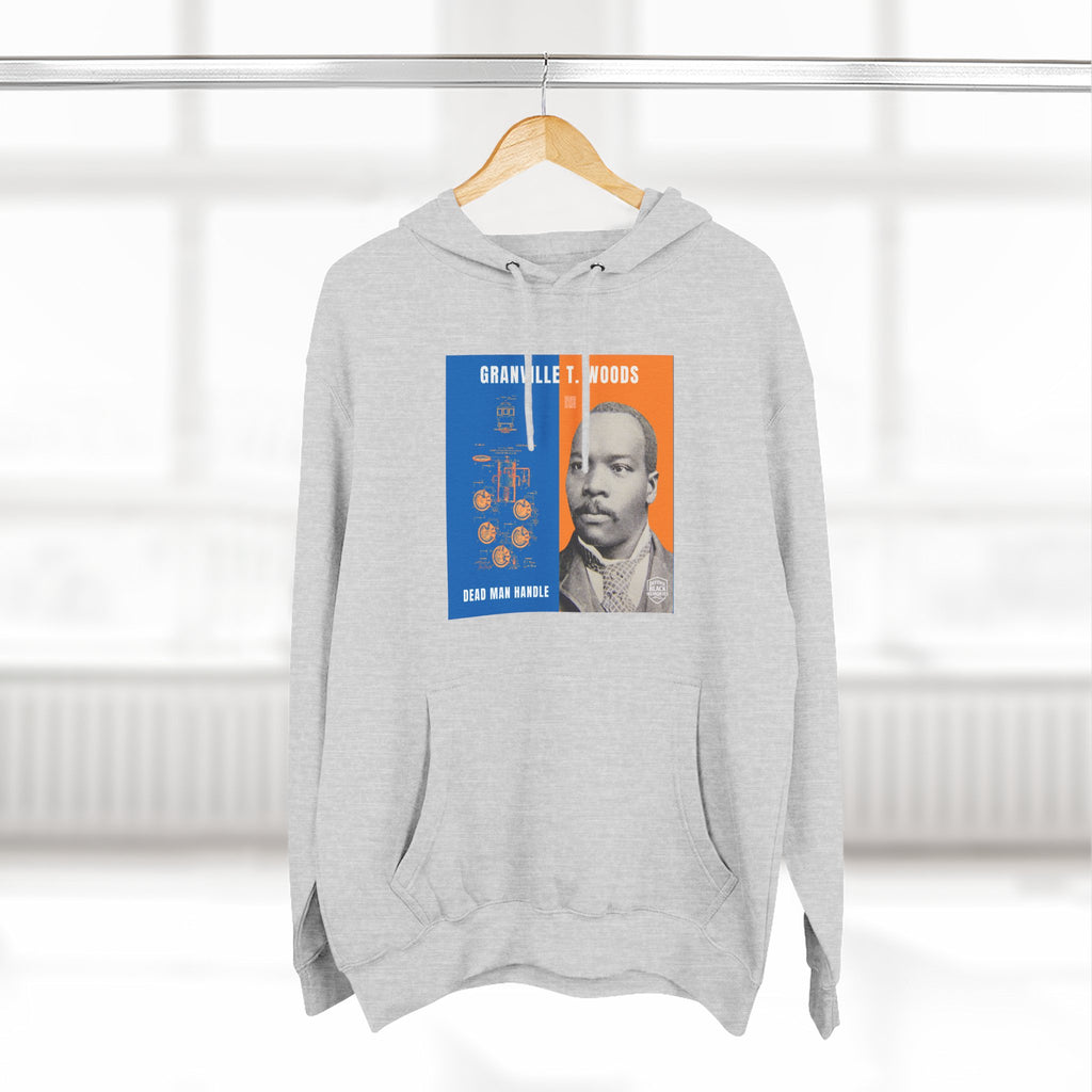 Granville T. Woods, Three-panel Historical Portrait Hoodie (City Champs)