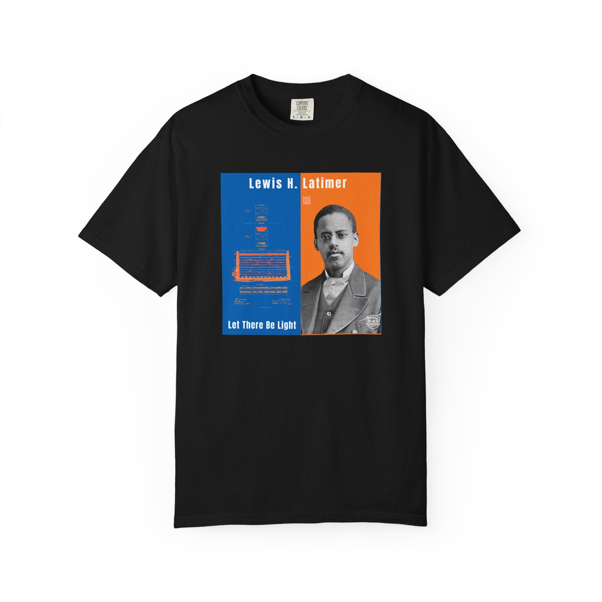 Lewis H. Latimer, Unisex, Historical Portrait T-shirt (City Champs)