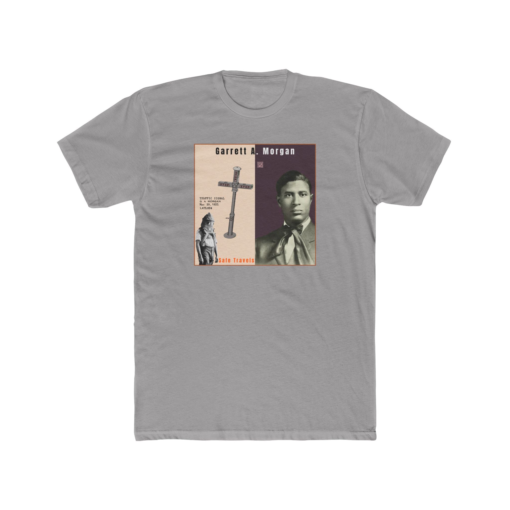 Garrett A. Morgan, Unisex, Historical Portrait T-Shirt (City Champs)