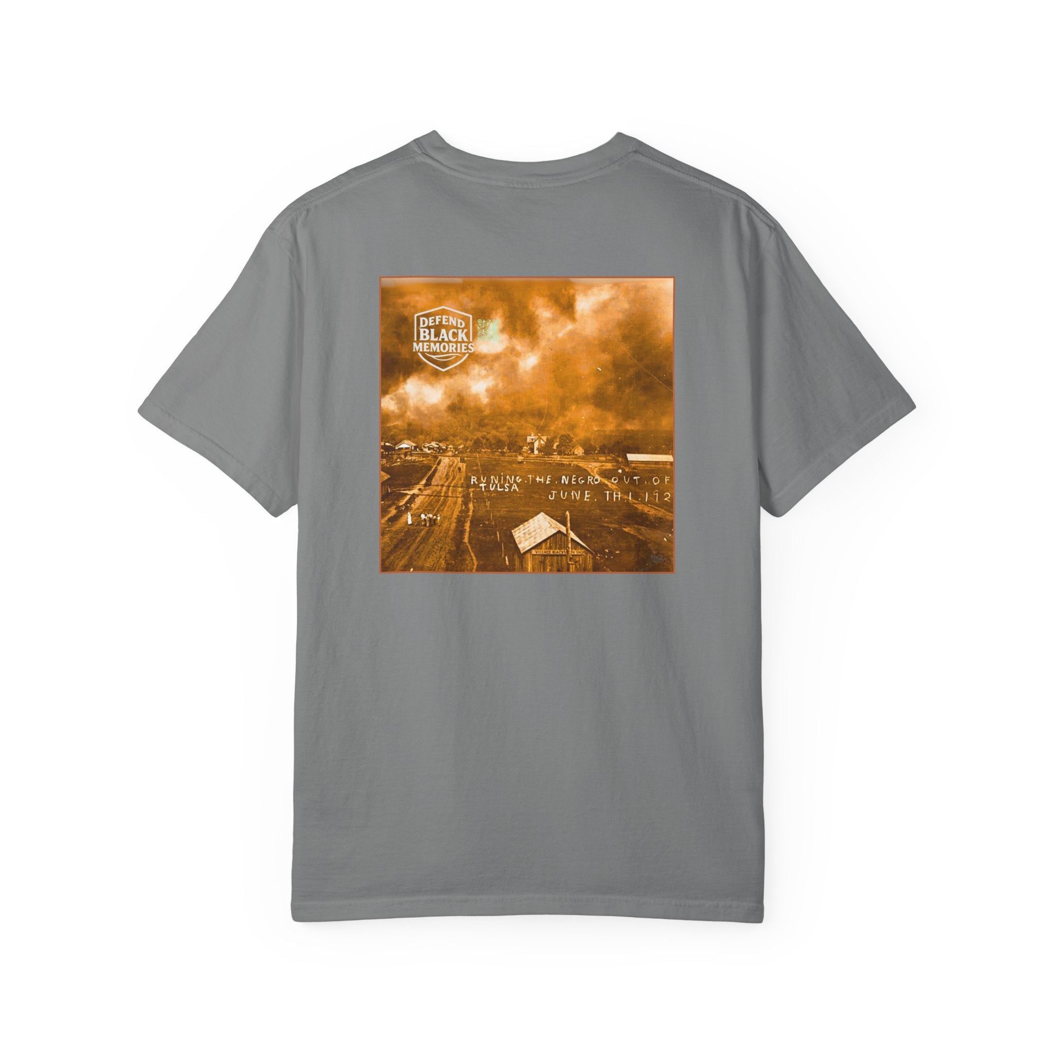 Tulsa Race Massacre, Unisex, 2 Side, Historical Portrait T-Shirt