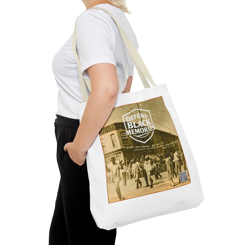 Tulsa Massacre Tote Bag (White)