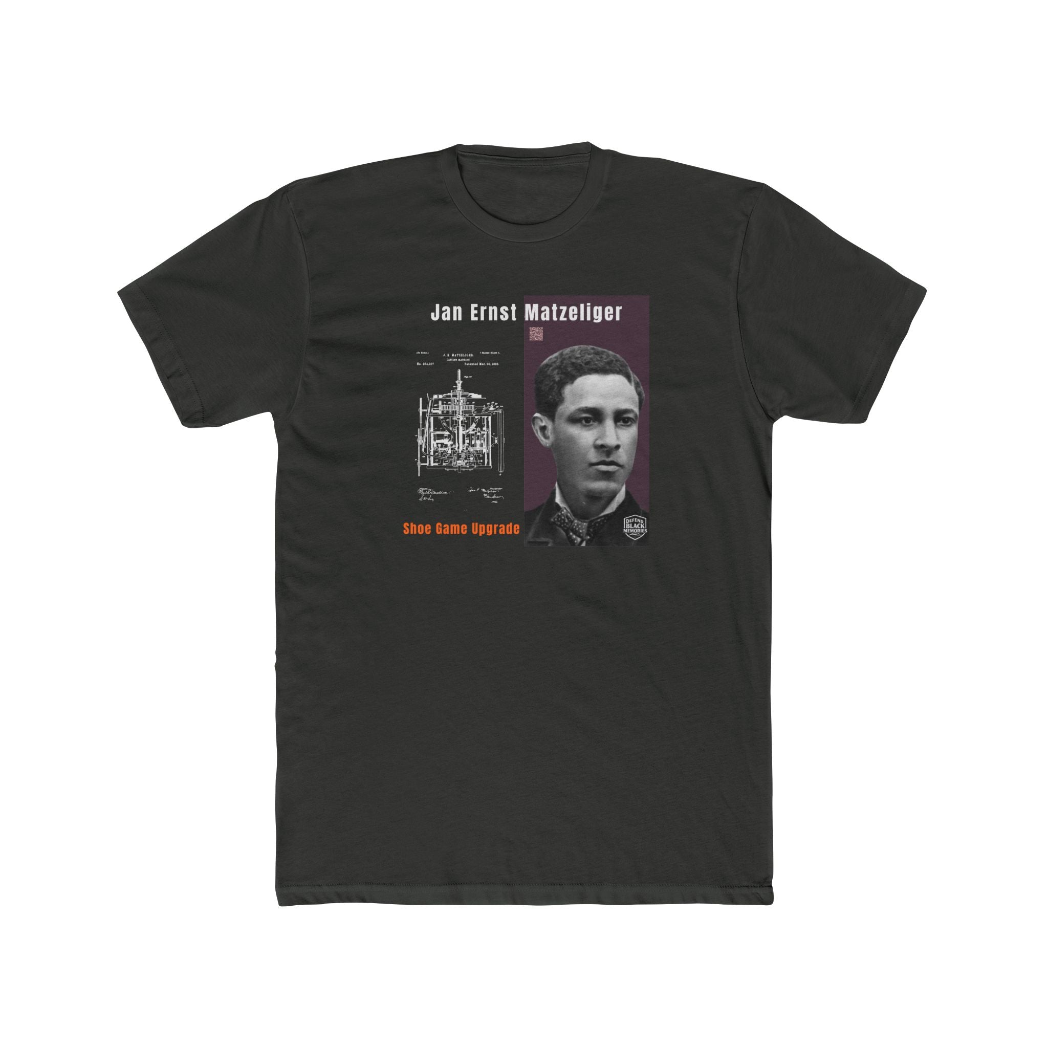 Jan Ernst Matzeliger, Unisex, Historical Portrait T-Shirt (CIty Champs)