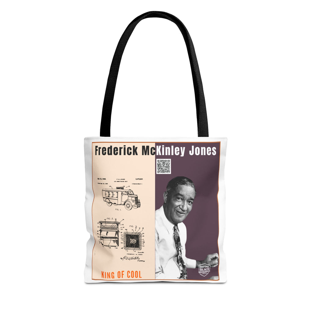 Frederick McKinley Jones, Historical Portrait Tote Bag (White)