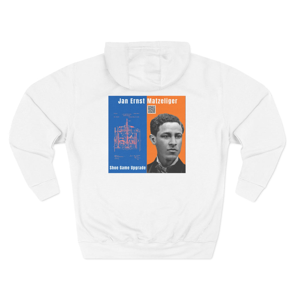Jan E. Matzeliger Three-Panel Historic Portrait Hoodie (City Champs)