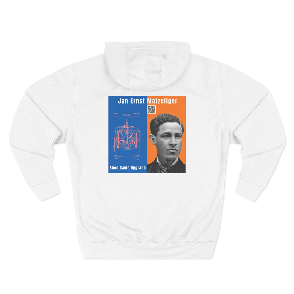 Jan E. Matzeliger Three-Panel Historic Portrait Hoodie (City Champs)