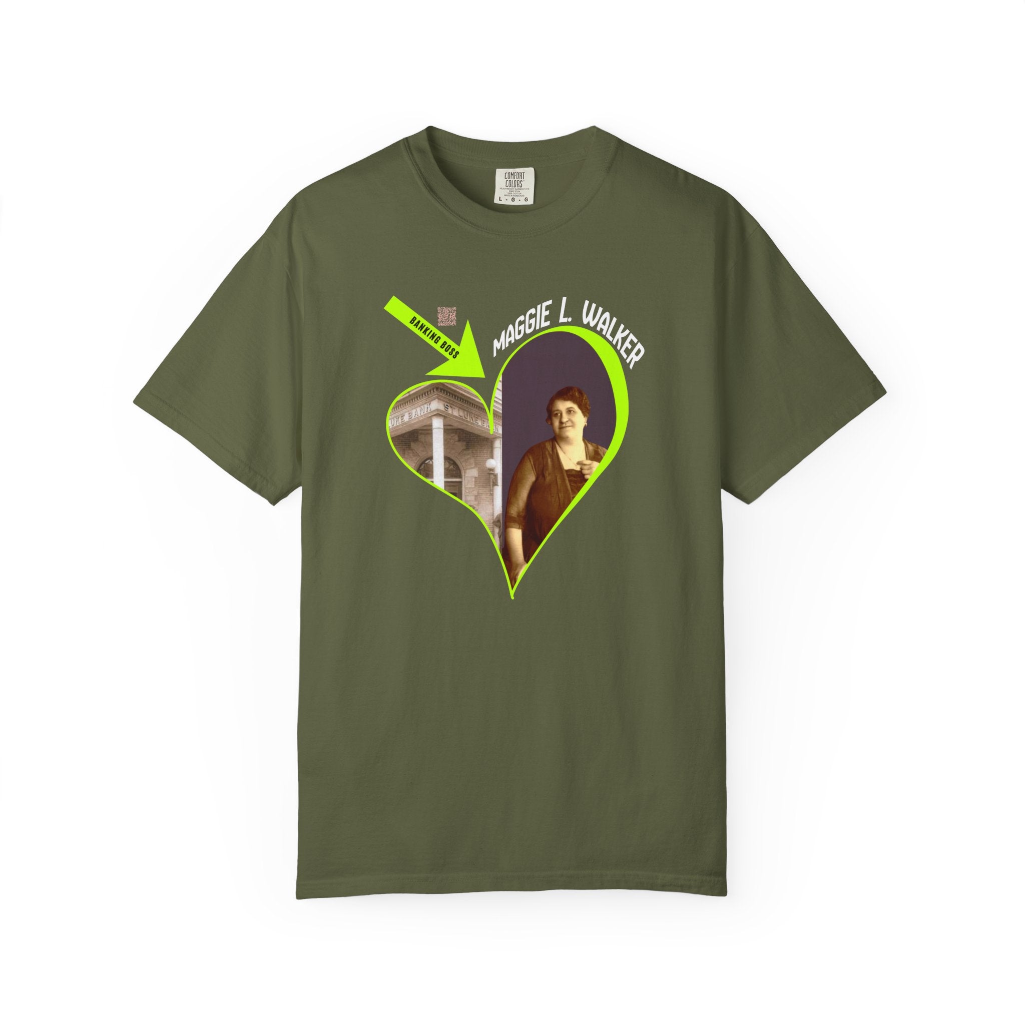 Maggie L. Walker Tribute Tee...First Woman to Charter a Bank