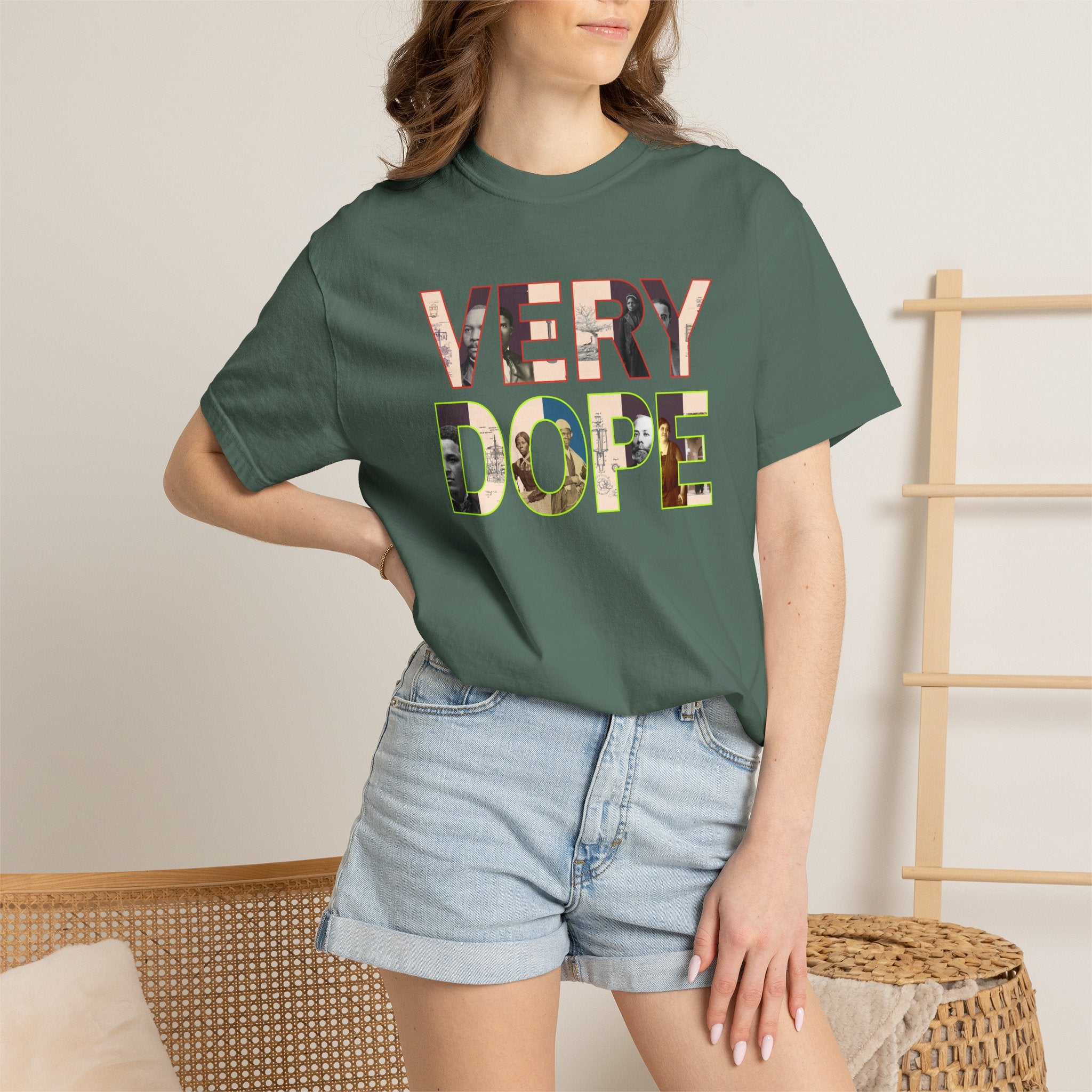 Very Dope 'Defend Black Memories' Icons Tee — Oversized Boxy T-Shirt