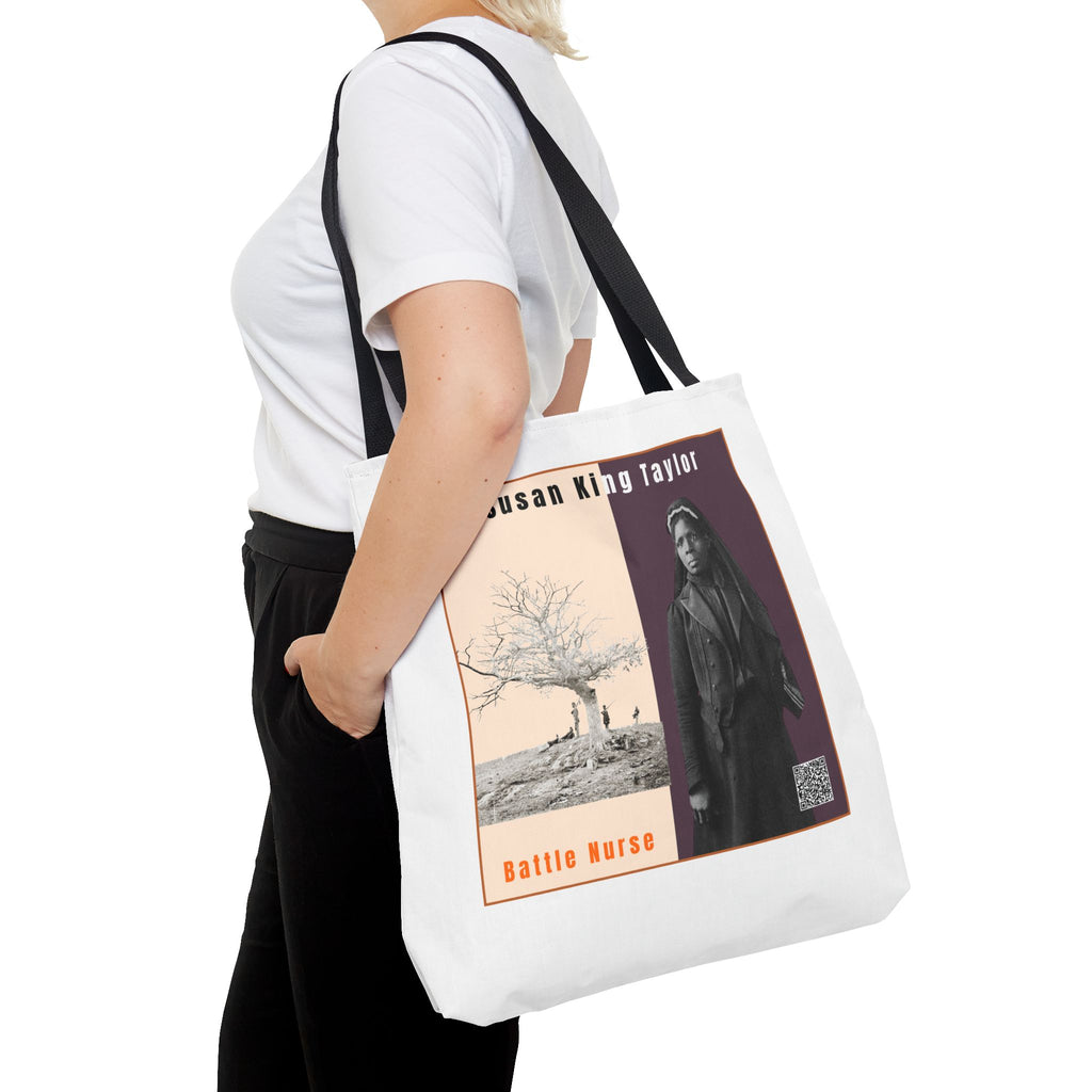 Susan King Taylor Tote Bag (White)