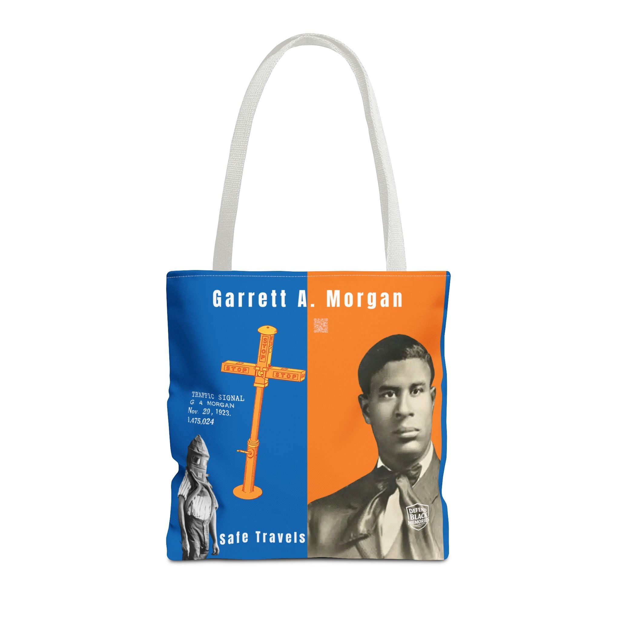 Garrett A. Morgan Tribute Tote Bag (Double Side City Champs Blue)