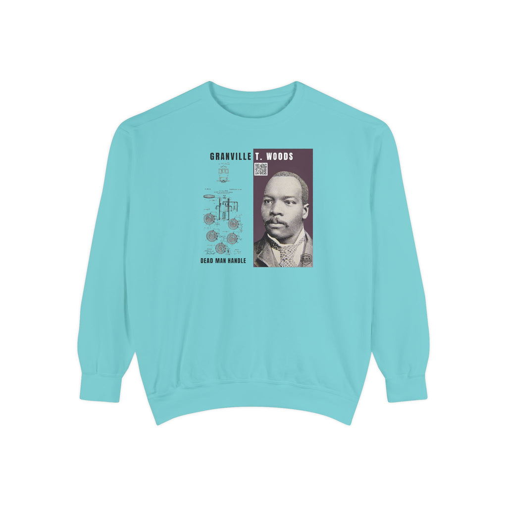Granville T. Woods, Unisex, Historical Portrait Crewneck Sweatshirt (City Champs)