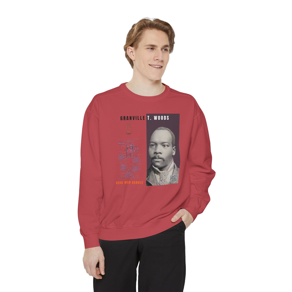 Granville T. Woods, Unisex, Historical Portrait Crewneck Sweatshirt
