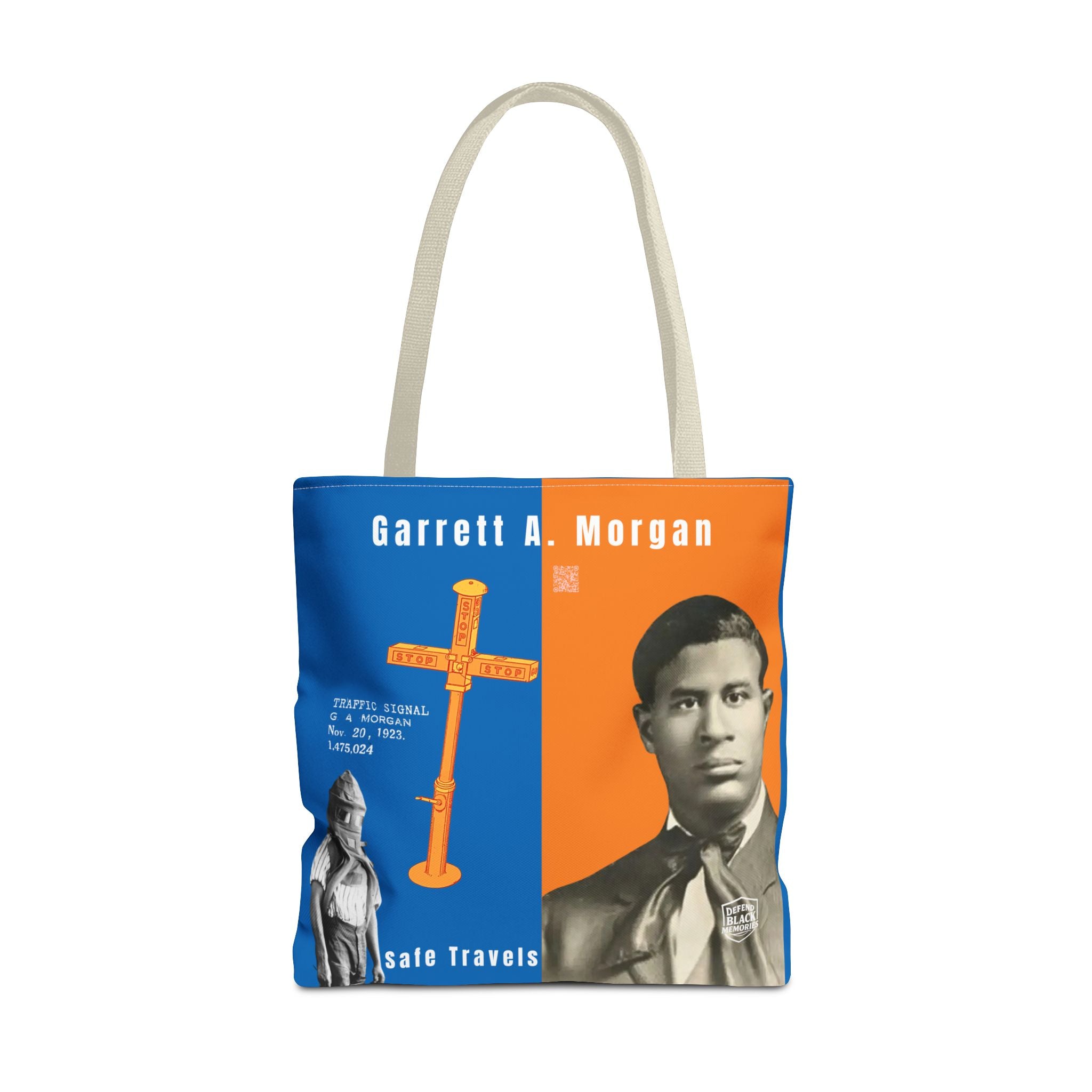 Garrett A. Morgan Tribute Tote Bag (Double Side City Champs Blue)
