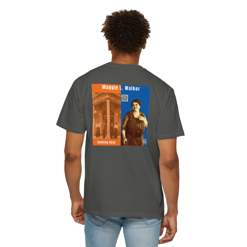 Maggie L. Walker, Unisex, 2 Side Historical Portrait T-shirt