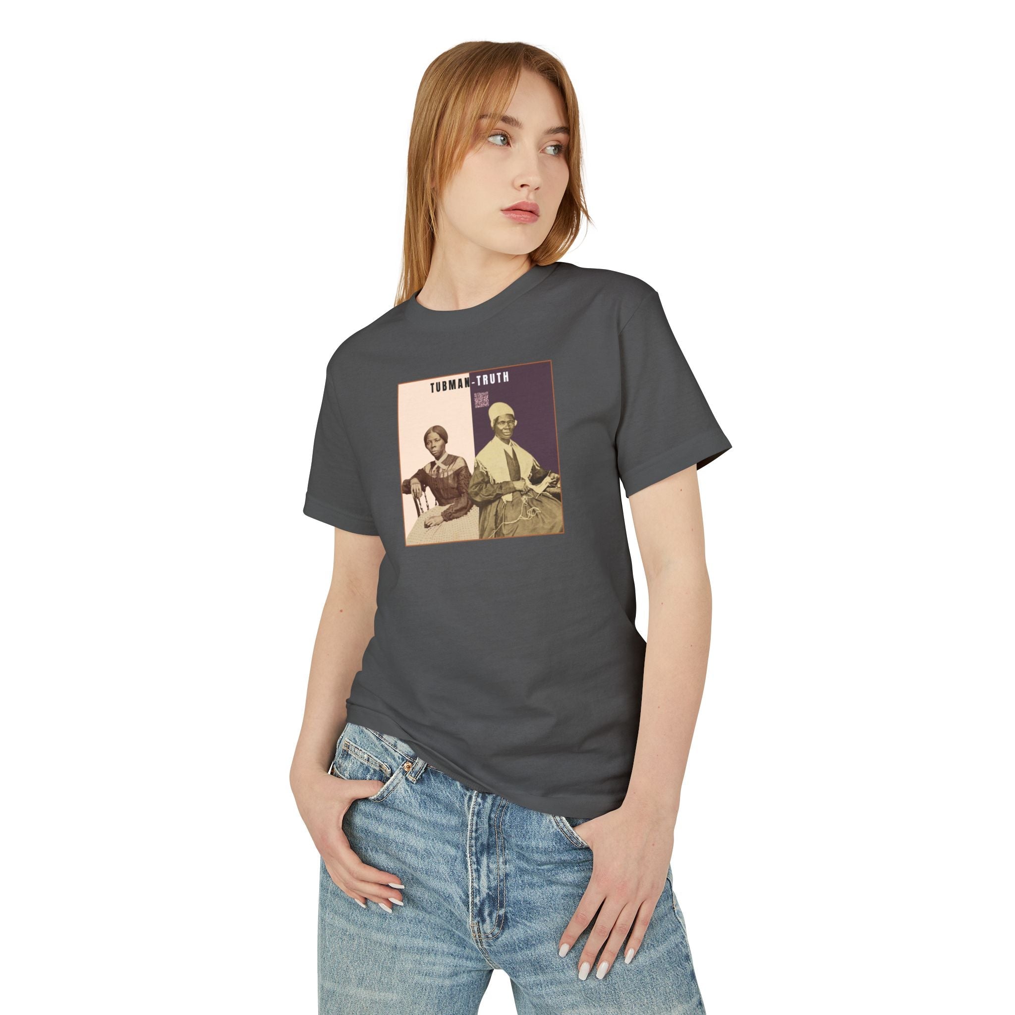 Tubman-Truth, Unisex, Historical Portrait T-shirt