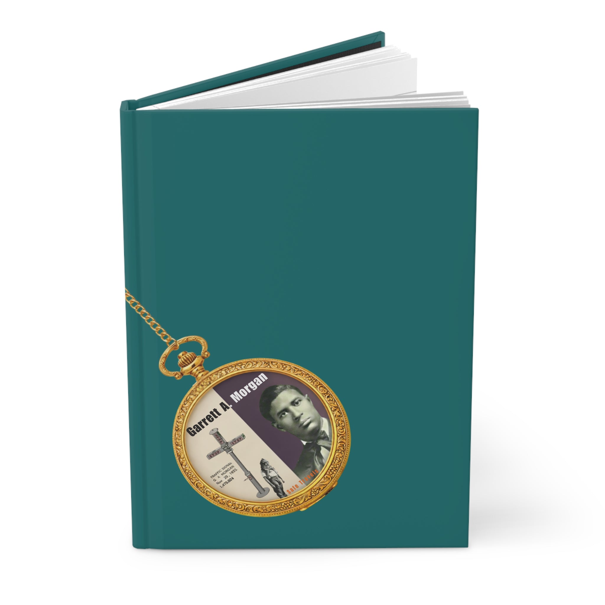 Garrett Augustus Morgan, Hardcover Journal Matte (Green)