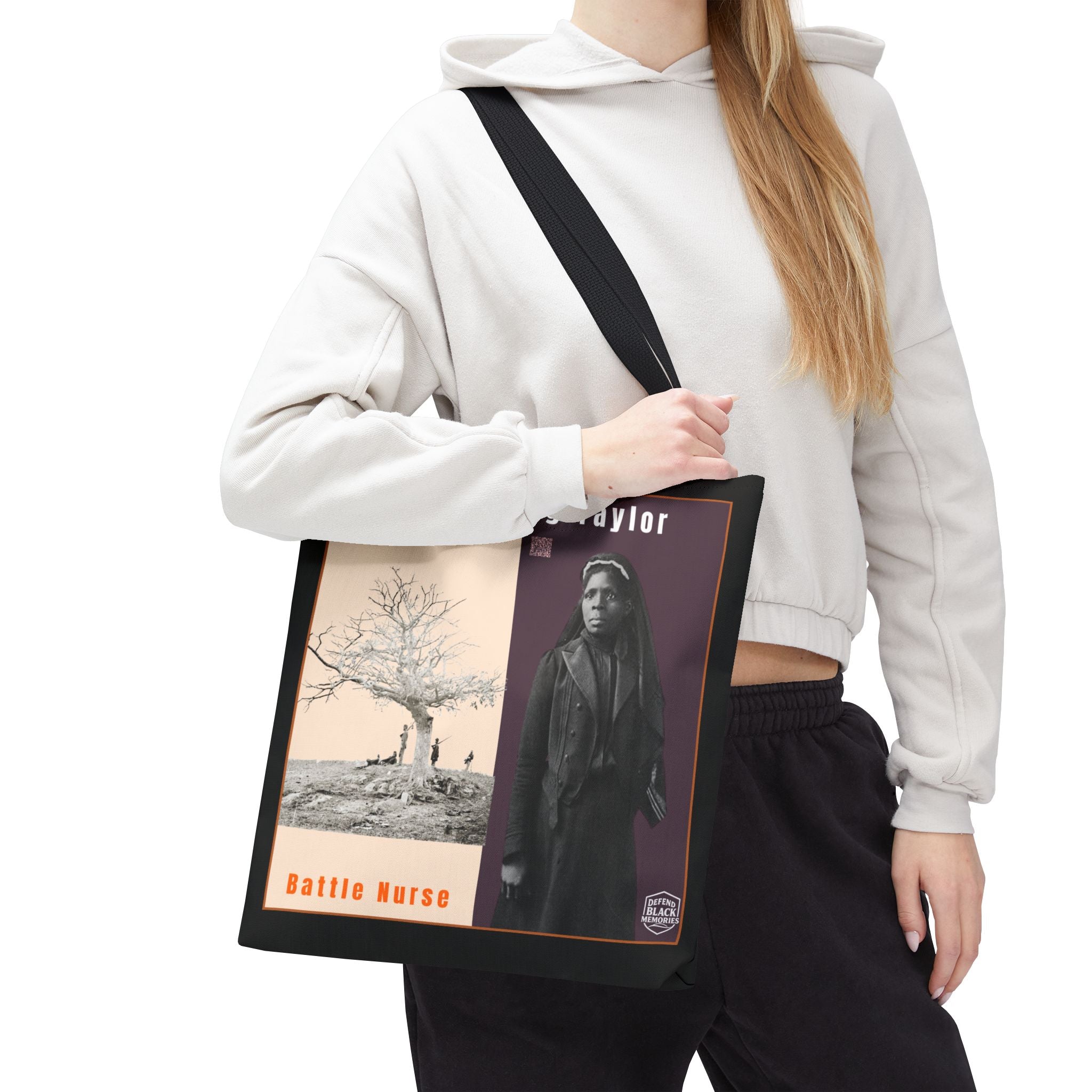 Susan King Taylor Tote Bag (Black)