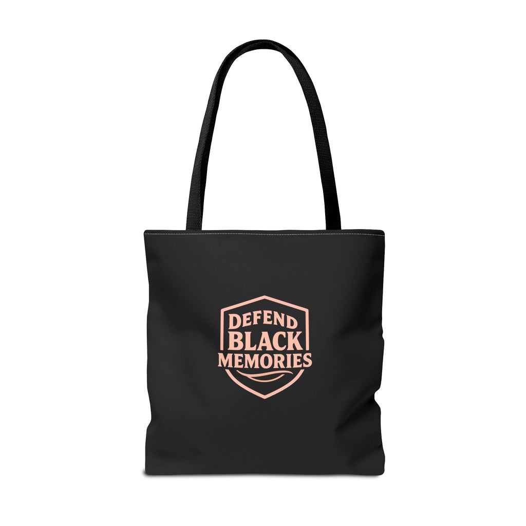 Garrett A. Morgan Tribute Tote Bag — Black Brilliance Spotlight with QR Code