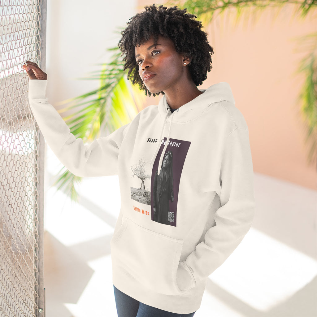 Susan King Taylor, Three-panel Historical Portrait Hoodie