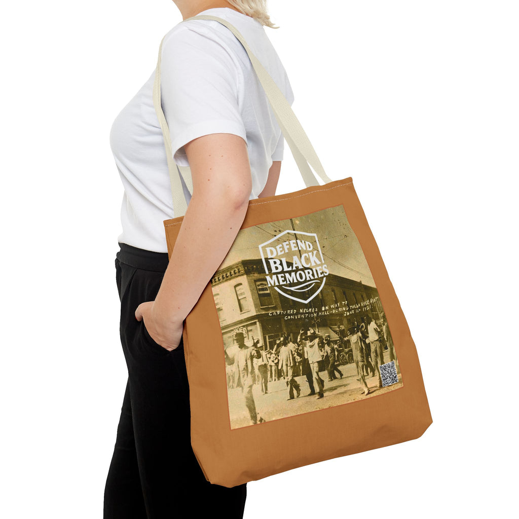 Tulsa Massacre Tote Bag (Light Brown)