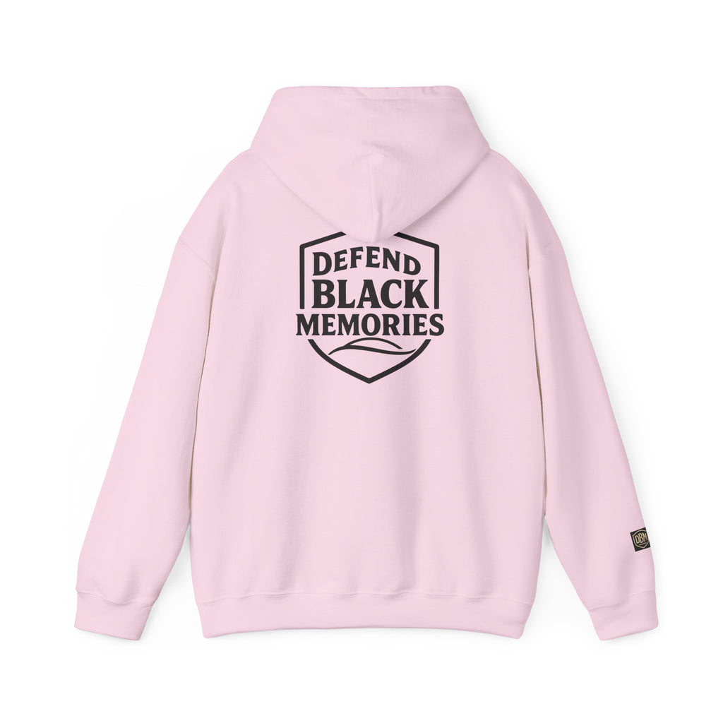 Defend Black Memories: Garrett A. Morgan Tribute Hoodie Big Back Logo Graphic Sweatshirt