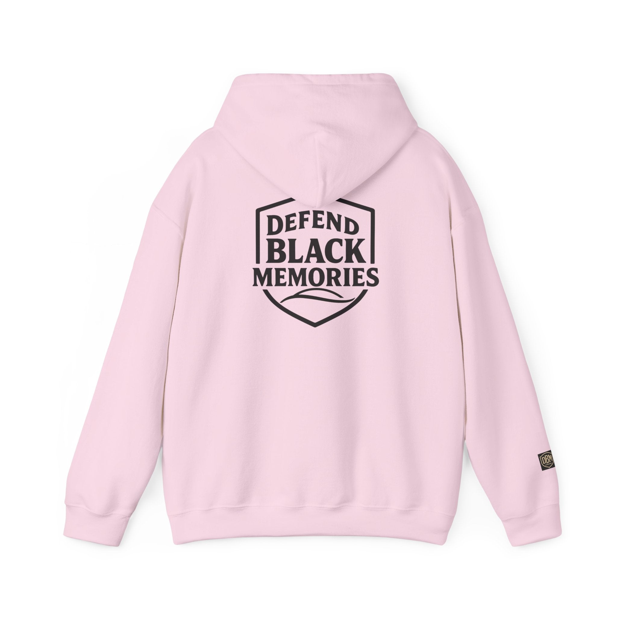 Defend Black Memories: Garrett A. Morgan Tribute Hoodie Big Back Logo Graphic Sweatshirt