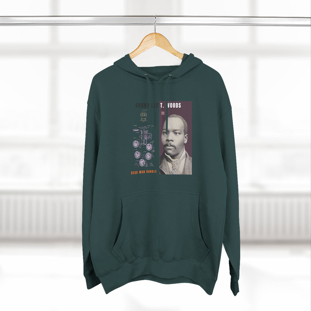 Granville T. Woods, Three-panel Historical Portrait Hoodie (City Champs)