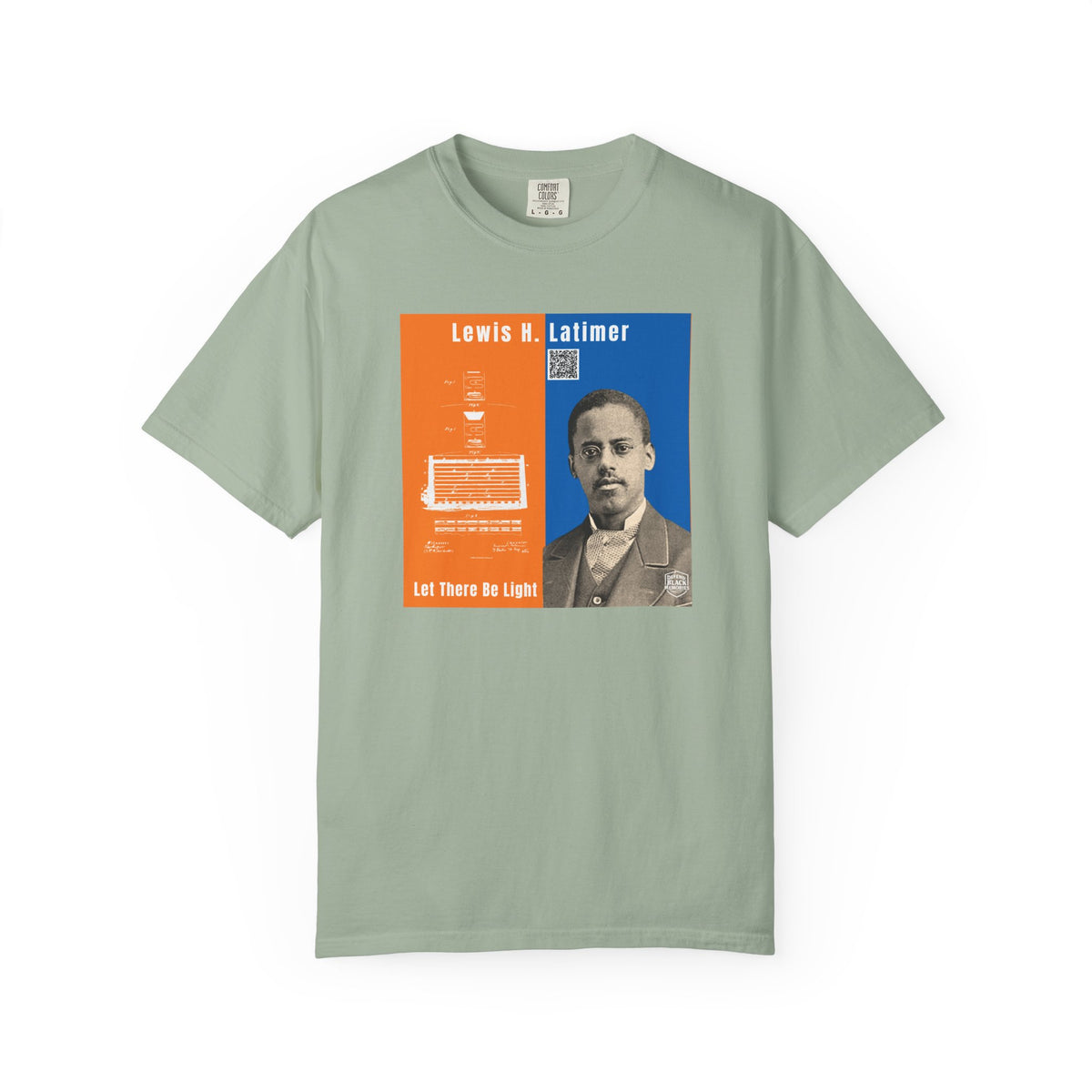 Lewis H. Latimer, Unisex, Historical Portrait T-shirt (City Champs)