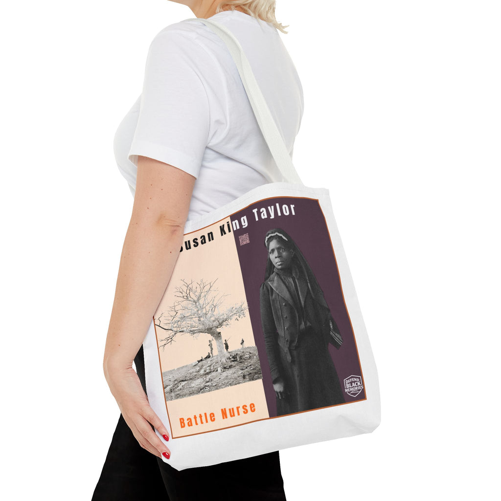 Susan King Taylor Tote Bag (White)
