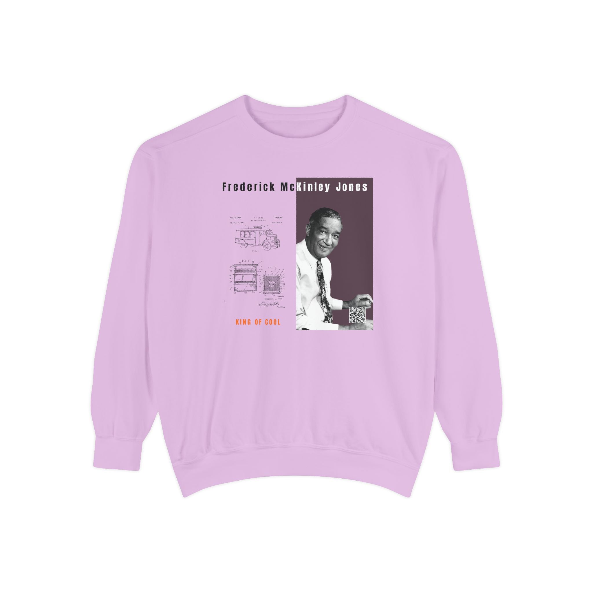 Frederick McKinley Jones, Unisex, Garment-Dyed Sweatshirt