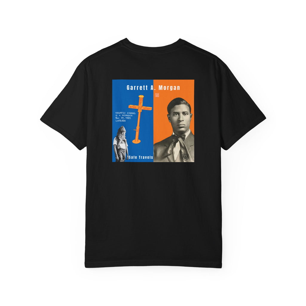 Garrett A. Morgan, 2 Side, Historical Portrait T-shirt (City Champs)
