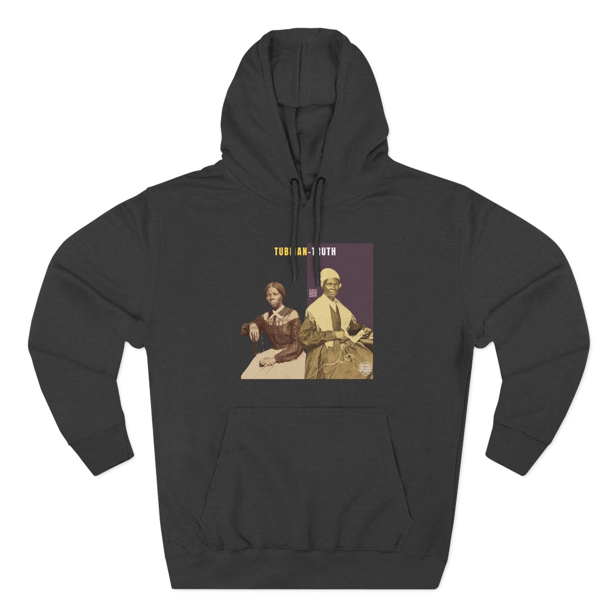 Tubman-Truth Three-panel, Historical Portrait Hoodie