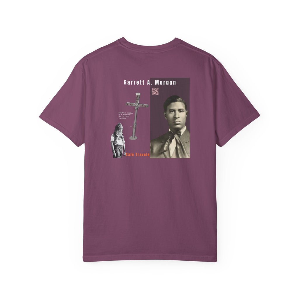 Garrett A. Morgan, 2 Side, Historical Portrait T-shirt (City Champs)