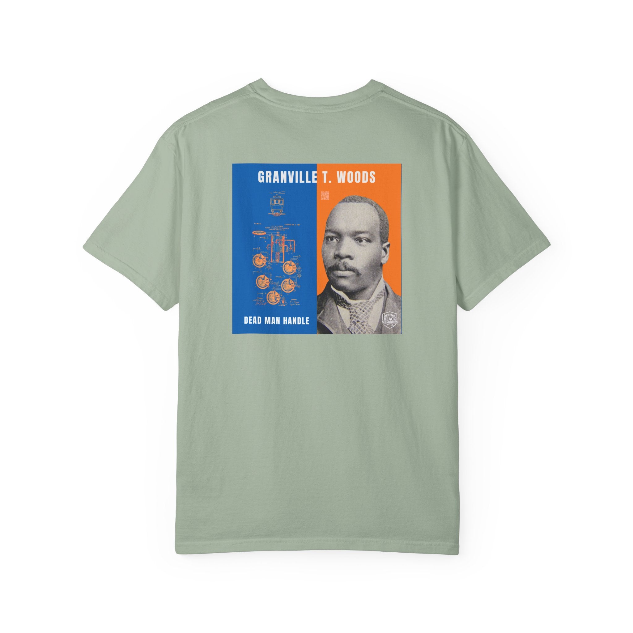 Granville T. Woods, 2 Side, Unisex, Historical Portrait T-shirt (City Champs)