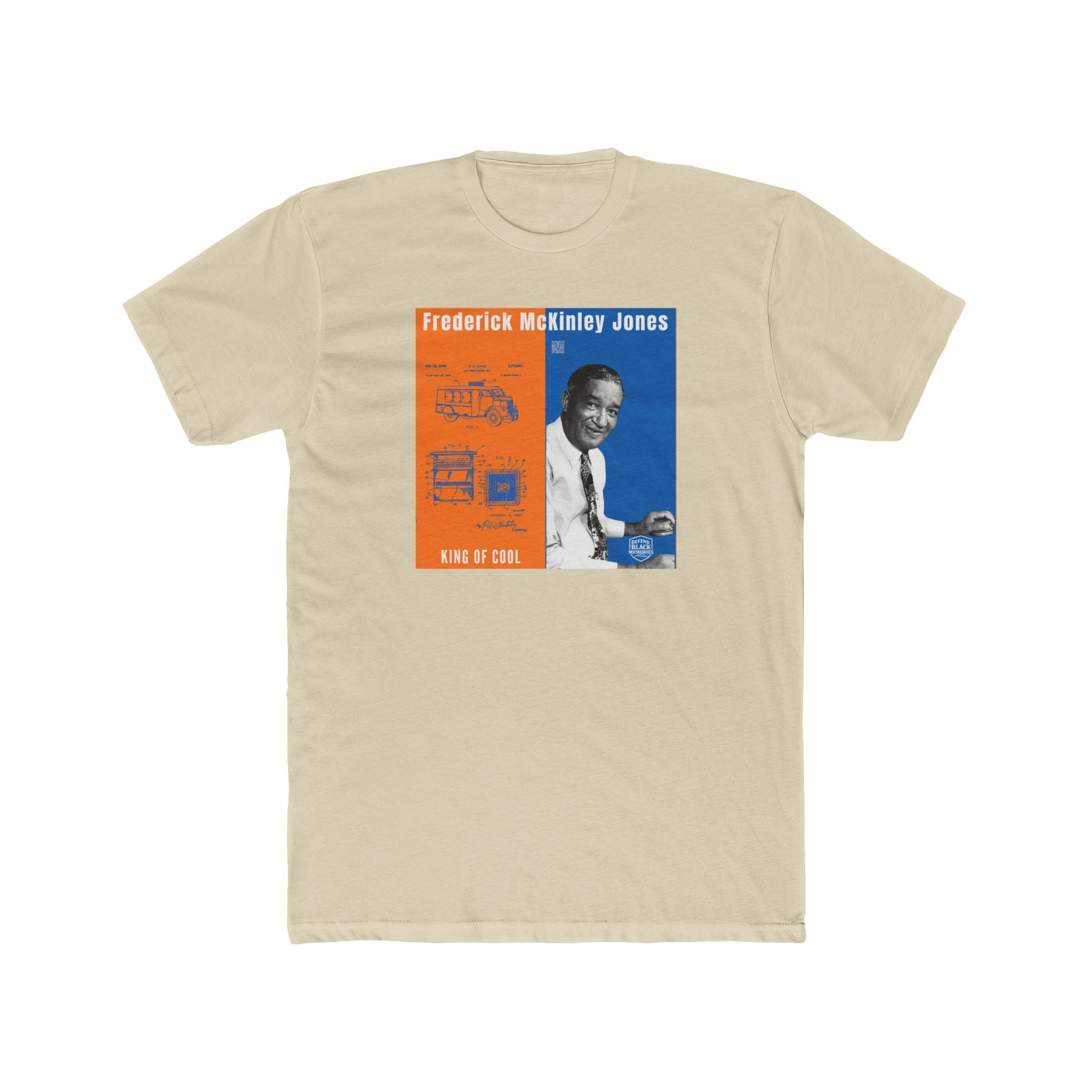Frederick McKinley Jones, Unisex, Historical Portrait T-Shirt (City Champs)