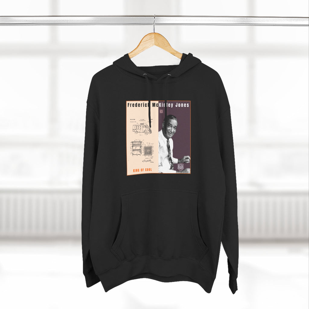 Frederick McKinley Jones, Unisex, Three-panel Historical Portrait Hoodie (City Champs)