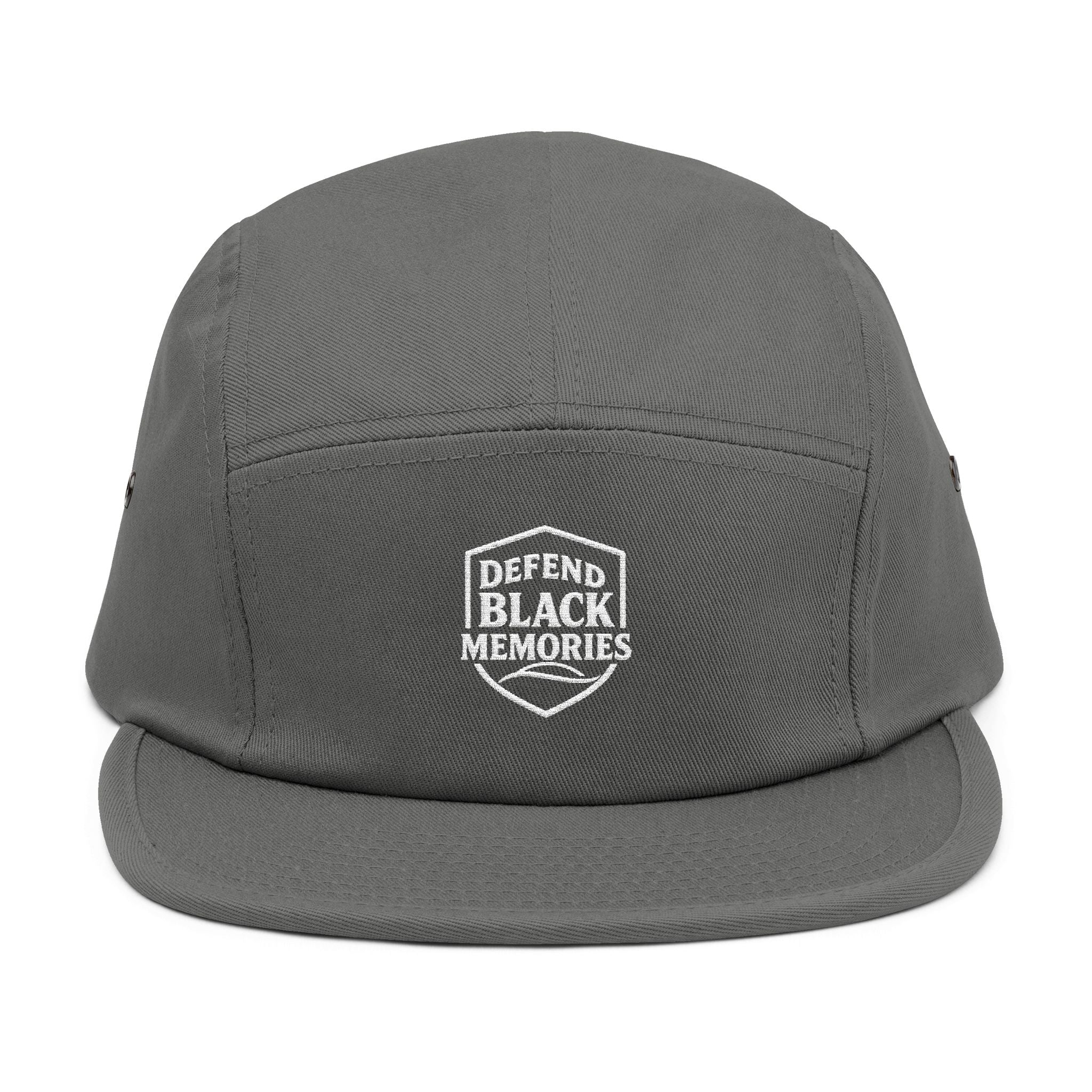 Embroidered Logo 5-Panel Cap