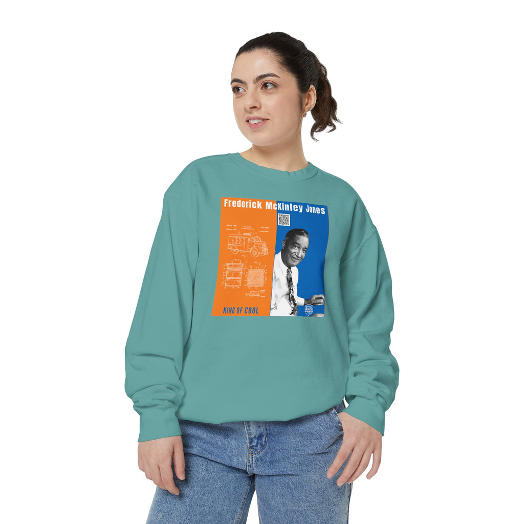 Frederick McKinley Jones, Unisex, Garment-Dyed Sweatshirt (City Champs)