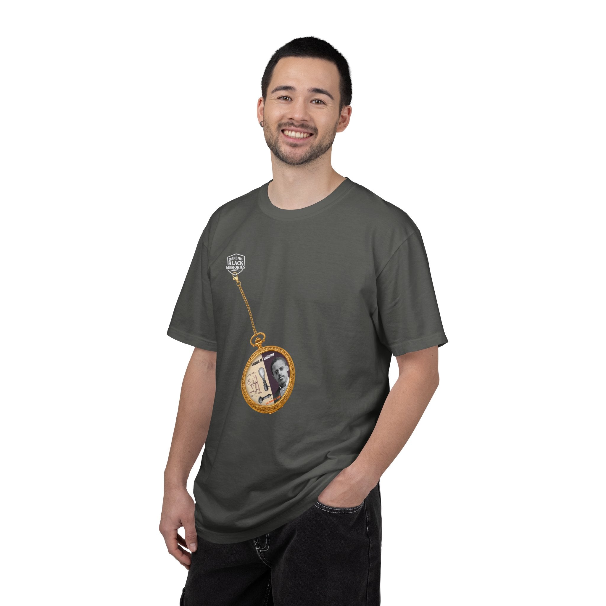 Lewis H. Latimer Pocket Watch T-Shirt