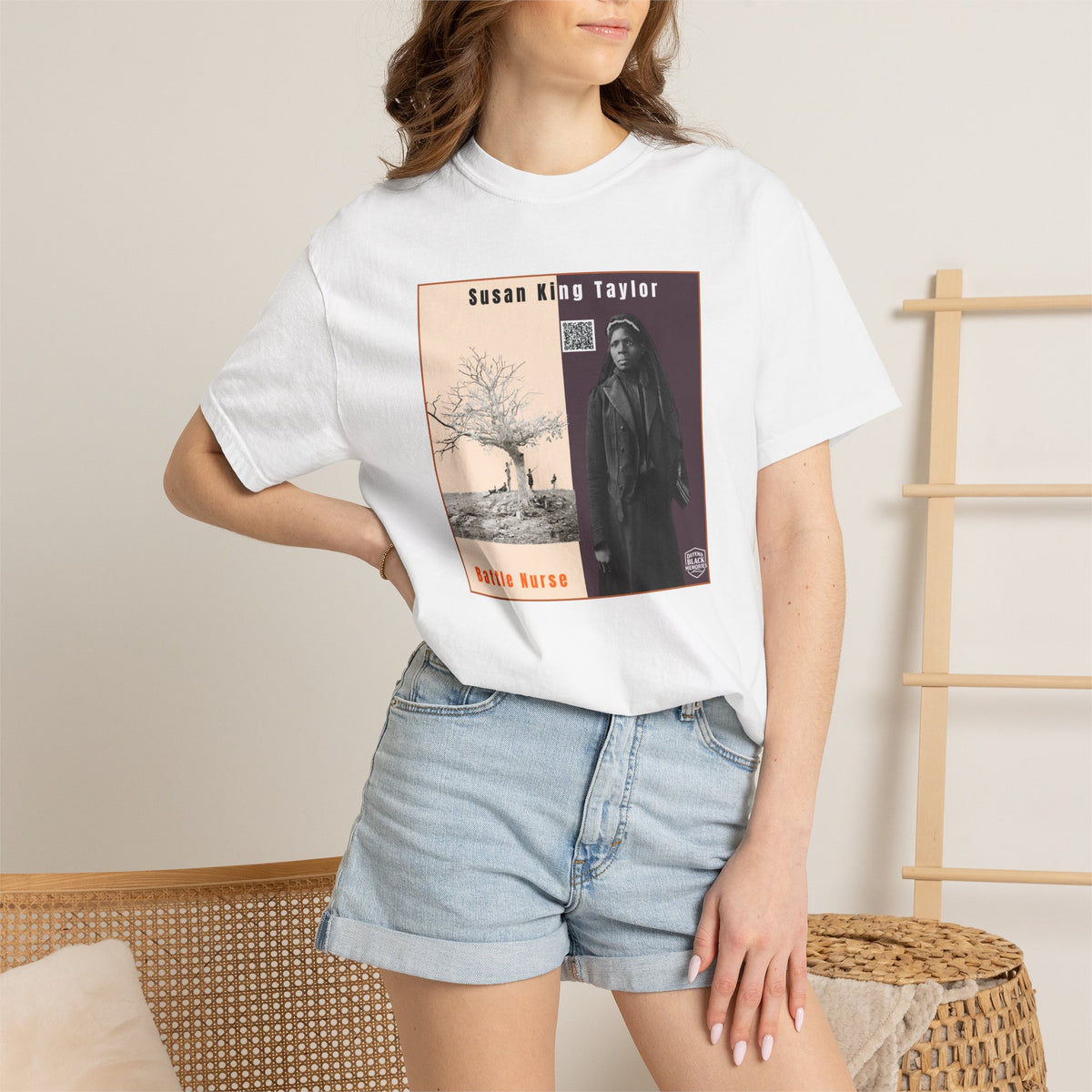 Susan King Taylor, Historical Portrait T-shirt (CIty Champs)