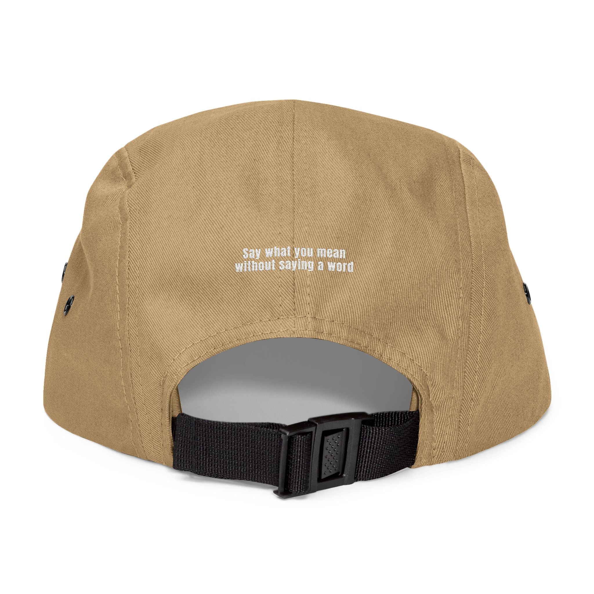 Embroidered Logo 5-Panel Cap