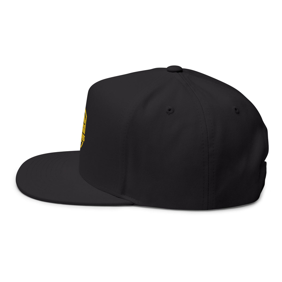 Defend Black Memories Flat Bill Cap (Embroidery)