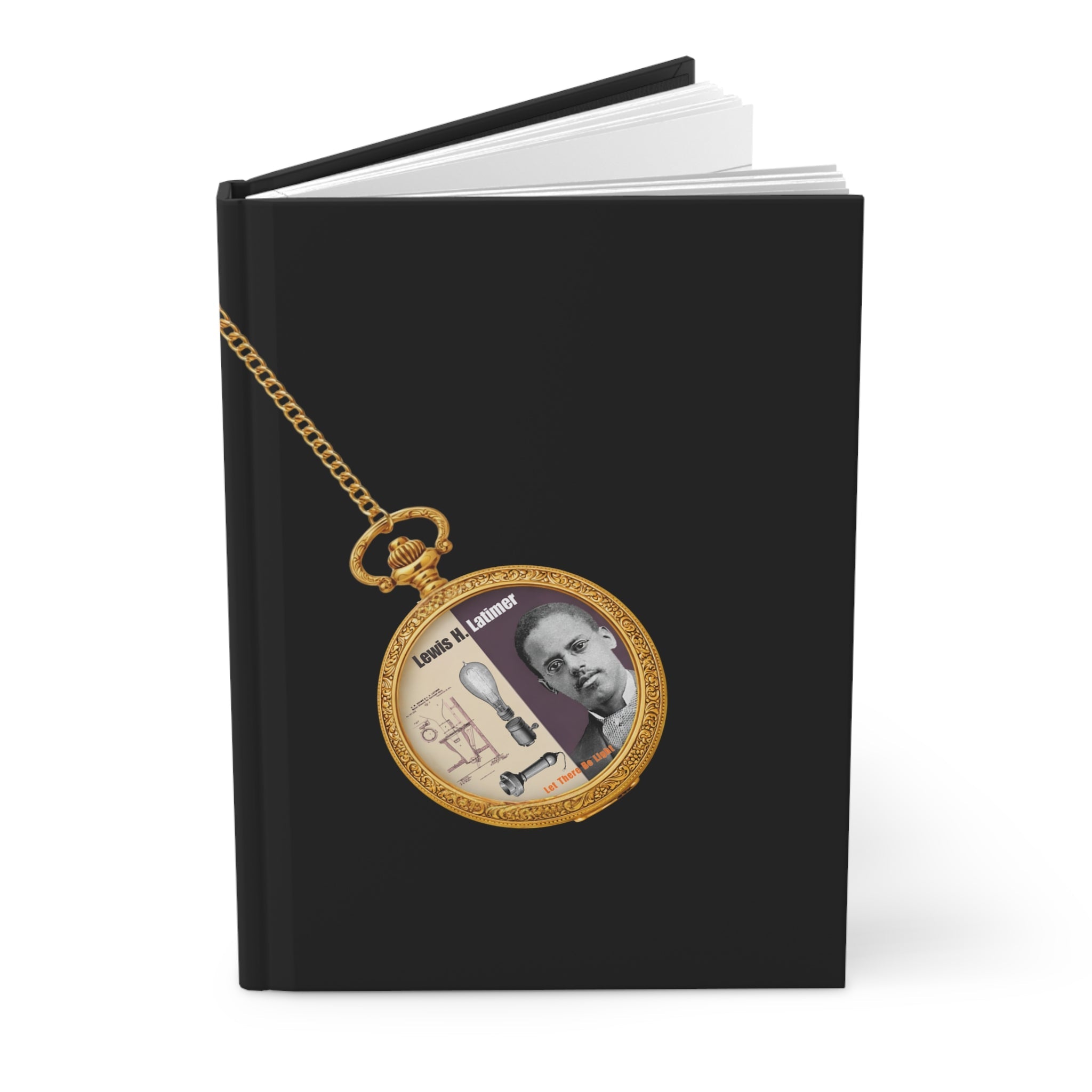Hardcover Journal Matte (Lewis H. Latimer)