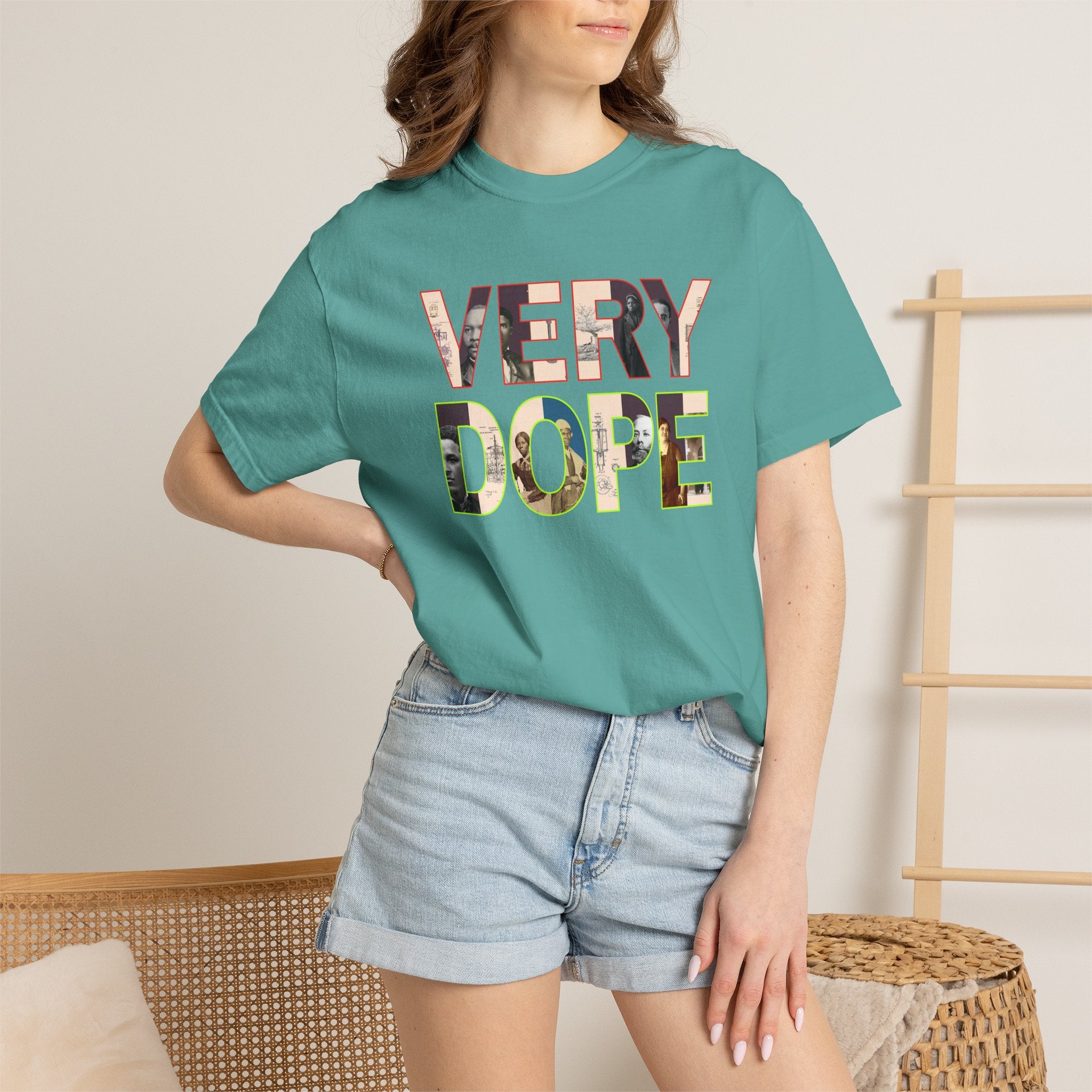 Very Dope 'Defend Black Memories' Icons Tee — Oversized Boxy T-Shirt