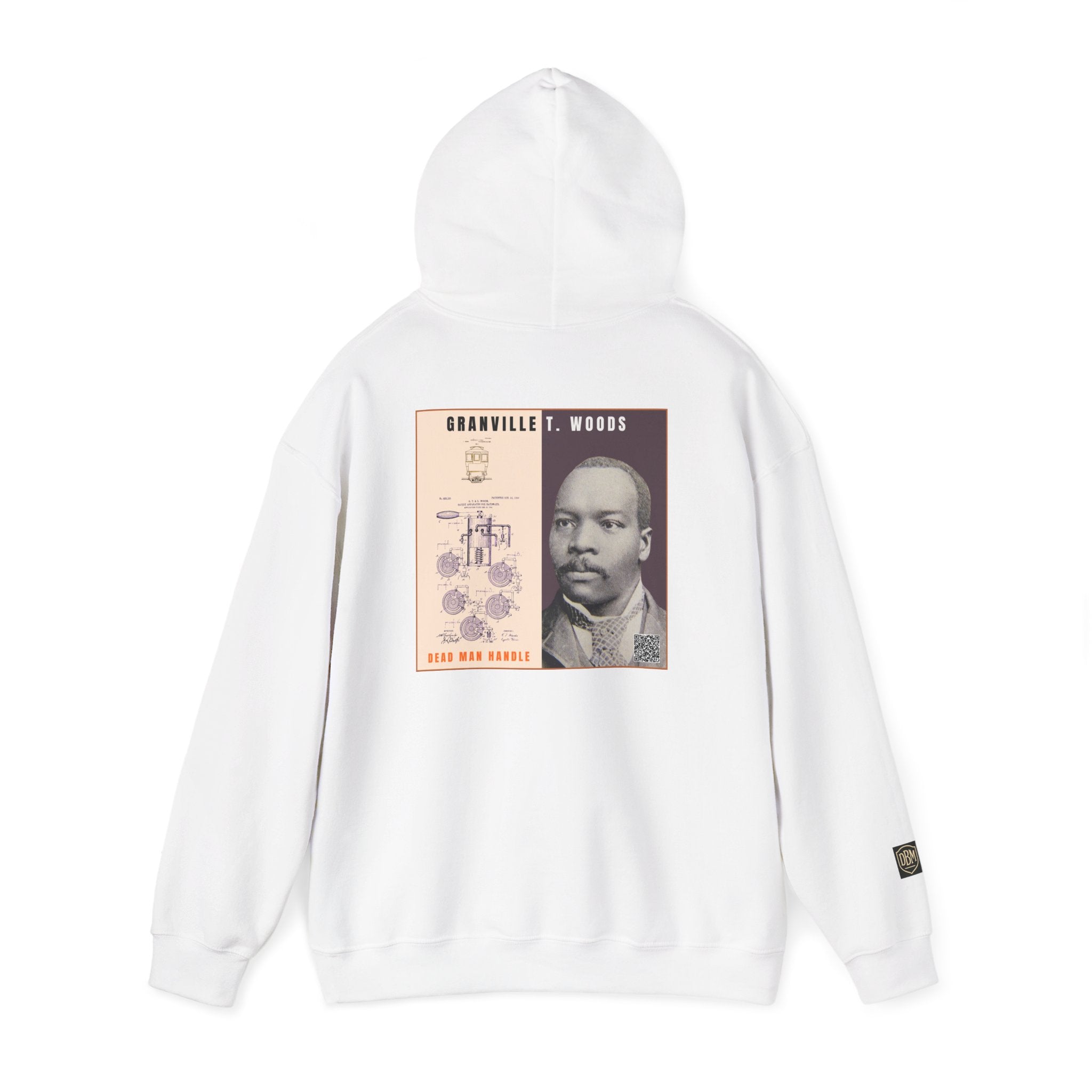 Granville T. Woods, Unisex, Historical Portrait, Heavy Blend™ Hooded Sweatshirt