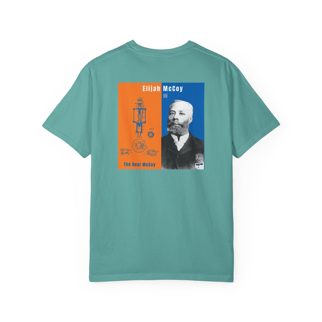 Elijah McCoy, Unisex, 2 Side, Historical Portrait T-shirt
