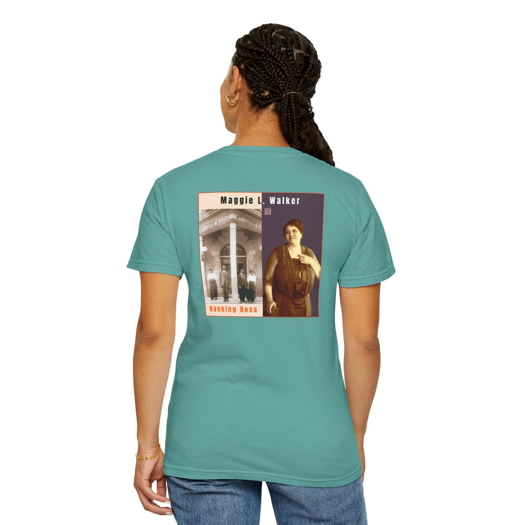 Maggie L. Walker, Unisex, 2 Side Historical Portrait T-shirt