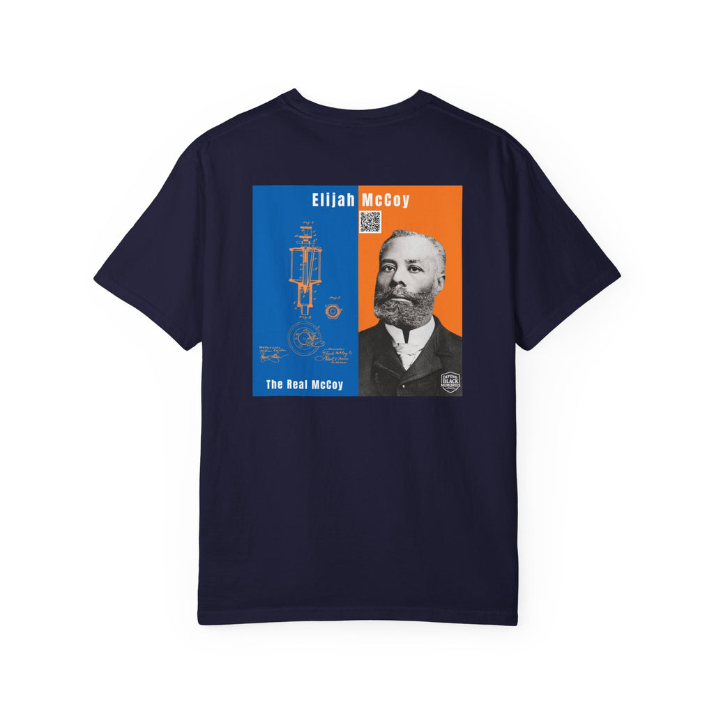 Elijah McCoy, Unisex, 2 Side, Historical Portrait T-shirt