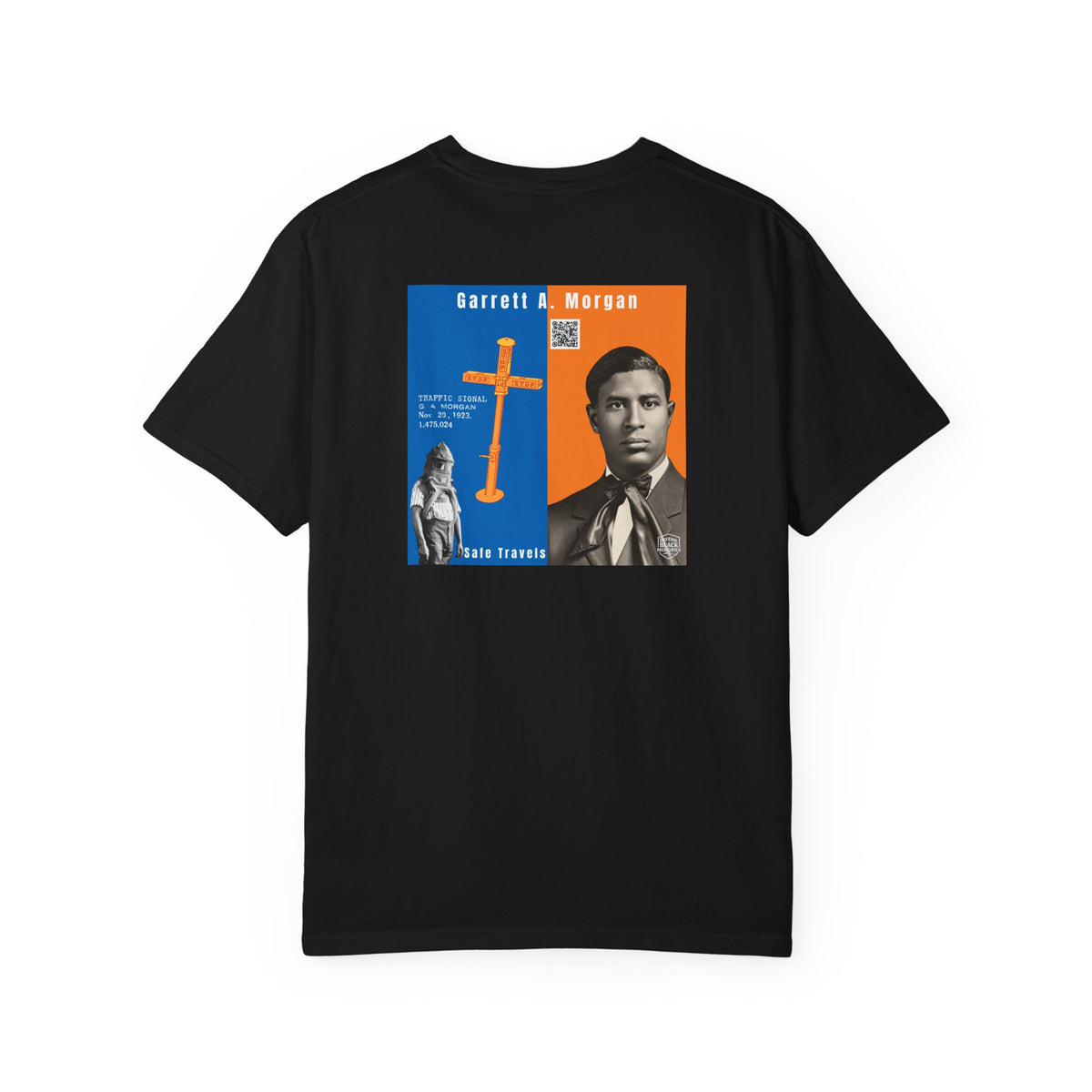 Garrett A. Morgan, 2 Side, Historical Portrait T-shirt (City Champs)