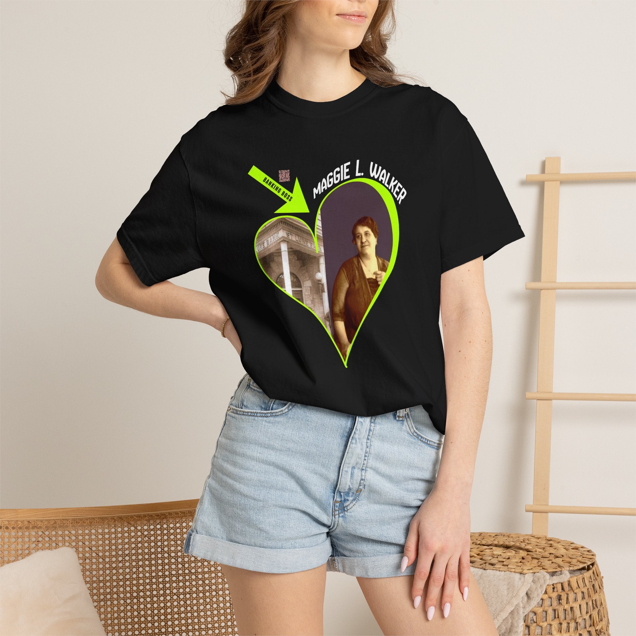 Maggie L. Walker Tribute Tee...First Woman to Charter a Bank