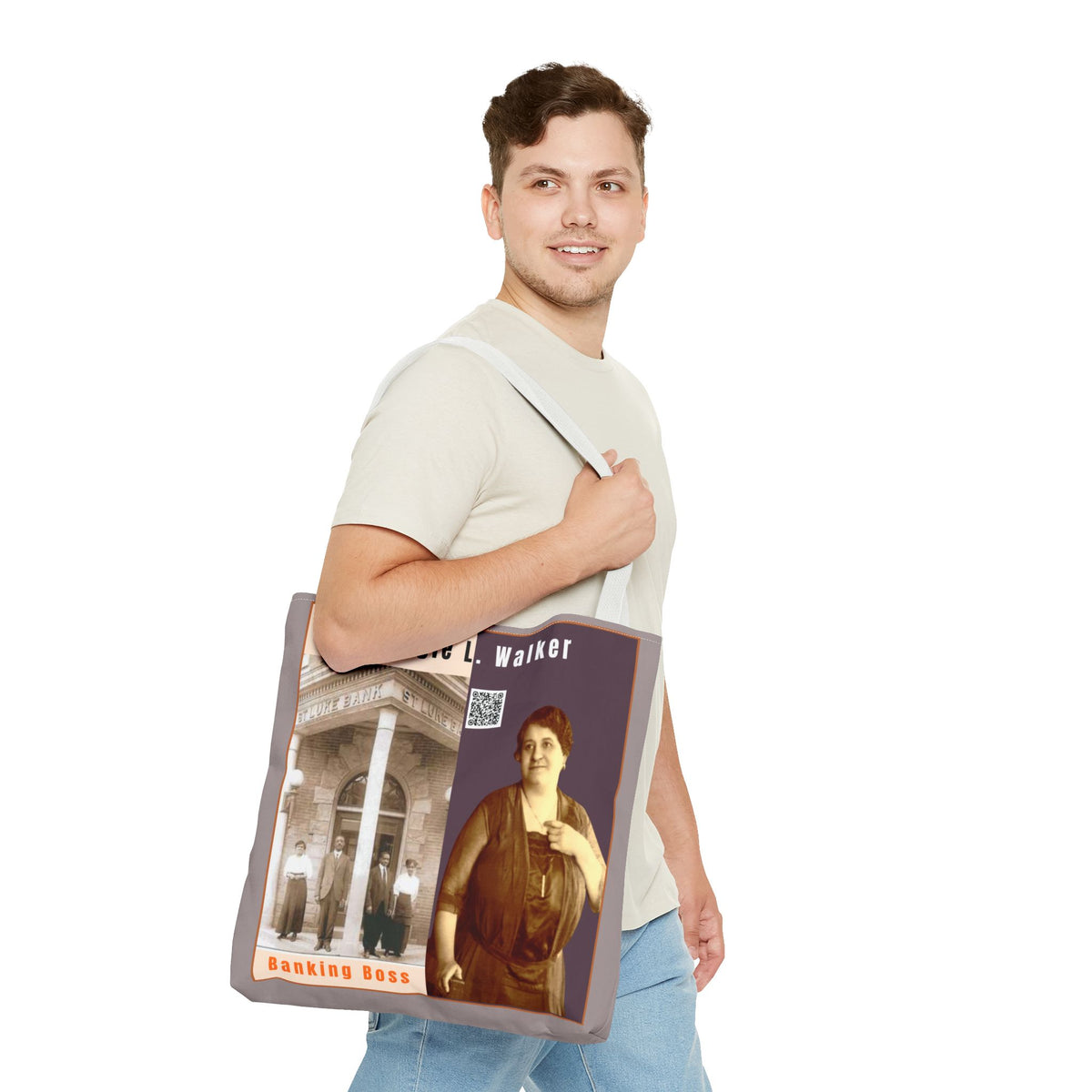 Maggie L. Walker Banking Boss Defend Black Memories Tote Bag